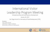 International Visitor Leadership Program Meeting