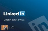 LinkedIn Culture & Values