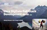 Java BigData Full Stack Development (version 2.0)