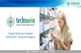 Global Nail Care Market 2015-2019 - Research Report