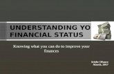 Understanding your financial status