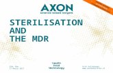 MDR aspects for the sterilisation industry