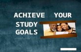 Achieve study goals with a tutor