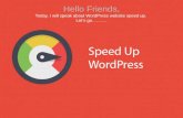 increase wordpress speed, performance and google pagespeed