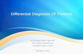 Differential diagnosis of  tremors