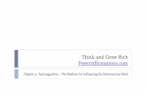Think and Grow Rich Power Affirmations - Chapter 04 Autosuggestion