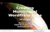 Creating Multilingual WordPress Websites