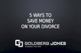 5 Ways To Save Money On Your Divorce
