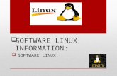 Software linux information