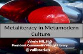 Metaliteracy in Metamodern Culture