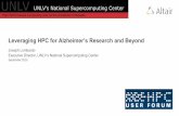 Leveraging HPC for Alzheimer’s Research and Beyond