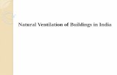 Natural ventilation of buildings in india