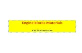 Automobile engine and body materials