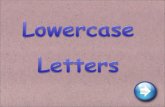 Brodeur Lowercase Letters
