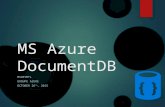 Introduction à DocumentDB