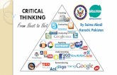 Critical Thinking: From Nest to Net