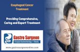 Esophageal Cancer Surgery in Chennai | Gastro Surgeon in India