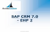 SAP CRM upgrade in 3 months