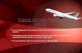 France airlines flight booking