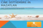Go to the Movies With Cine Septiembre and El Cid Vacations Club in Mazatlan