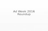 FFWD Advertising & Marketing Week 2016 Roundup