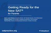 Getting Ready for the New SAT for Parents