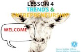 Lesson 4 trends & entrepreneurship trends