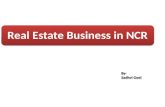 Real estate business in ncr