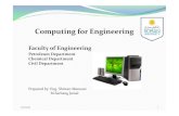 Computing for Engineering - Lecture 03
