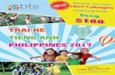 Du học hè Philippines 2017 tại BTS Education