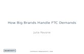 How Big Brands Handle FTC Demands