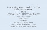 Protecting human health in the built environment