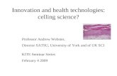 Innovation and health technologies: celling science - Newcastle ...