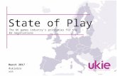 State of Play -The UK games industry’s priorities for the EU negotiations