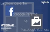 Facebook Business vs. Facebook Personal