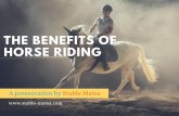 The Benefits of Horse Riding