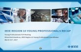 IEEE Region 10 Young Professionals Presentation - MGA Global Young Professionals F2F Meeting