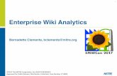 Enterprise wiki analytics EMWCon 2017