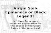 Virgin soil epidemics or black legend - Tim de Wit