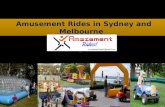 Find Amusement Rides at Sydney and Melbourne