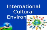 International cultural environment