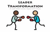 Leader transformation a side effect of agile transition