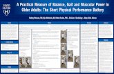 A Practical Measure of Balance, Gait, and Muscular Power in Older Adults: The Short Physical Performance Battery