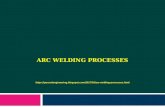 Arc welding processes