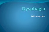 Dysphagia presentation  by Muhammad Naeem