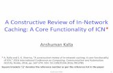 A constructive review of in network caching a core functionality of icn slides