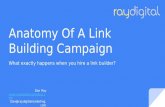 Anatomy of a link building campaign - This is exactly what happens when you hire a link builder