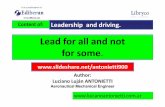 Lead for all and not for some  - Luciano Lujan ANTONIETTI.