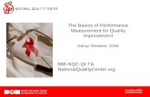 70.3 Basics of Performance Measurement for Quality ...