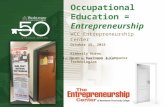 Occupational Education=Entrepreneurship